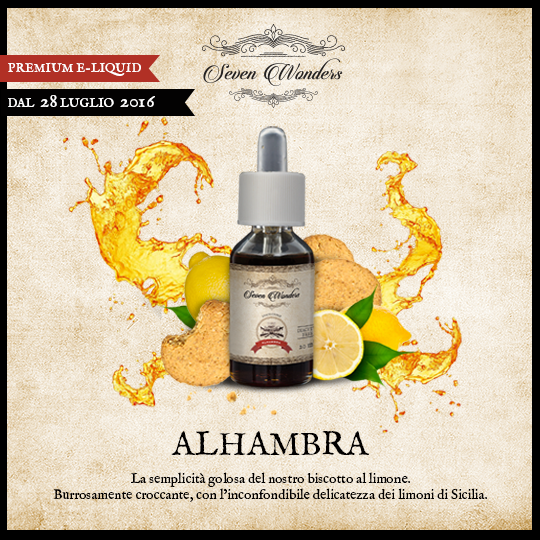 Alhambra, Seven Wonders Premium e-liquid